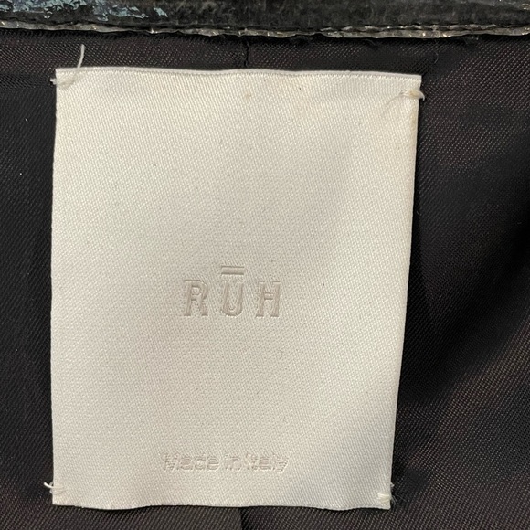 RŪH Faux Leather Trench Size EU 40 / US 10 or Medium - Picture 8 of 9